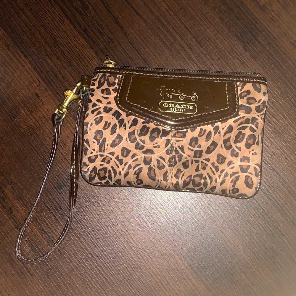 Coach wristlet